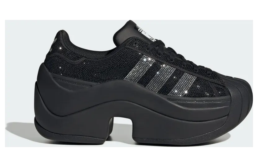 Adidas SUPERSTAR BOLD-SNEAKERS Core Black / Silver Metallic / Cloud White (IH1663)