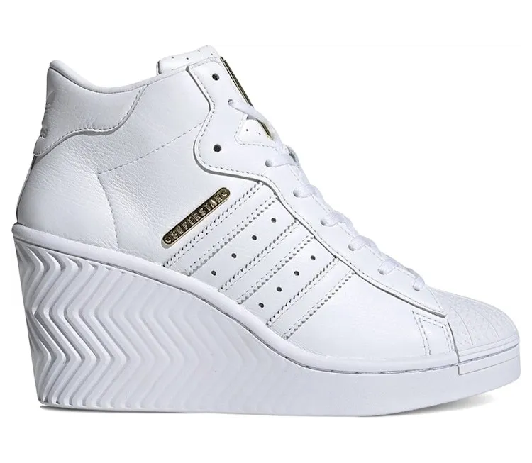 adidas Superstar Ellure Schuh Cloud White / Gold Metallic / Core Black (FW3198)
