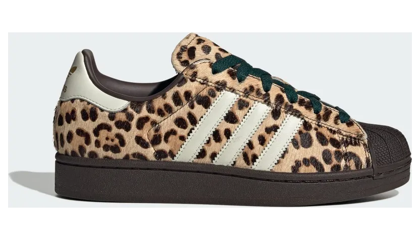 Adidas Superstar II Dark Brown / Ivory / Gold Metallic (KI4203)