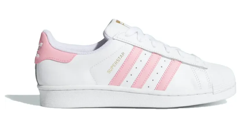 adidas Superstar Light Pink Gold Metallic (GS)