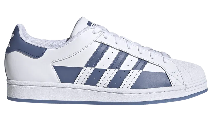 adidas Superstar Schuh Cloud White / Crew Blue / Cloud White (FX5532)