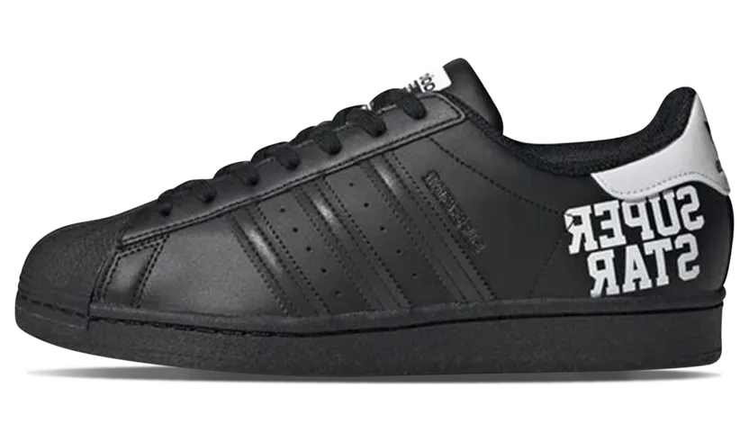 adidas Superstar Schuh Core Black / Core Black / Cloud White (FV2814)