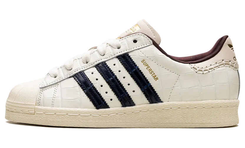 Adidas Superstar “Wales Bonner – White Croc” (JP7161)