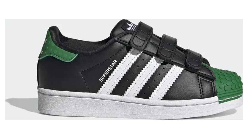 adidas Superstar x LEGO Schuh Core Black / Cloud White / Cloud White (GY3325)