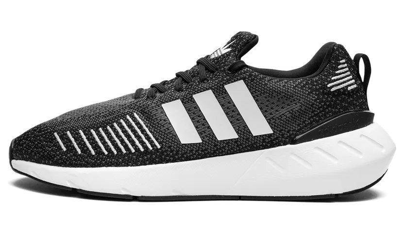 adidas Swift Run 22 Schuh Core Black / Cloud White / Grey Five (GV7971)