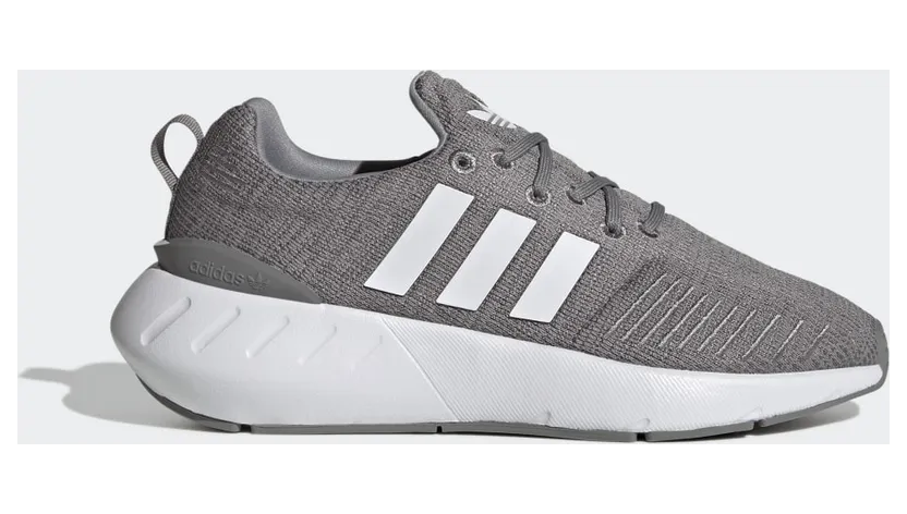 adidas Swift Run 22 Schuh Grey Three / Cloud White / Grey Four (GW8178)