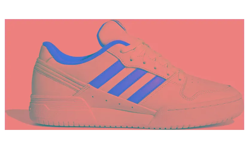 Adidas Team Court 2.0 STR Cloud White / Better Scarlet / Cloud White (IG5781)