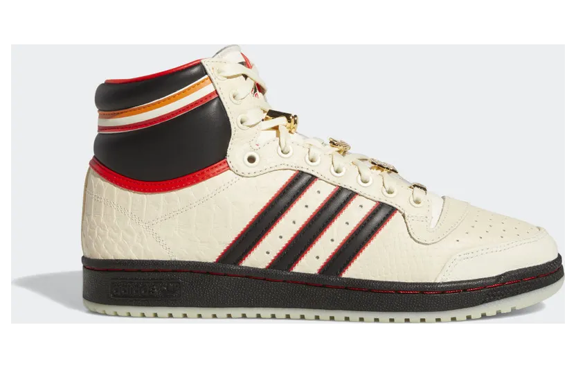 adidas Top Ten Hi ESPN Cream White / Core Black / Vivid Red (GZ1072)