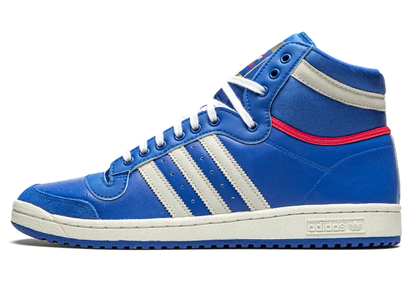 adidas Top Ten Hi Schuh Glow Blue / Orbit Grey / Gold Metallic (EG5517)