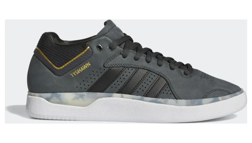 adidas TYSHAWN Carbon / Core Black / Gold Metallic (GW4895)