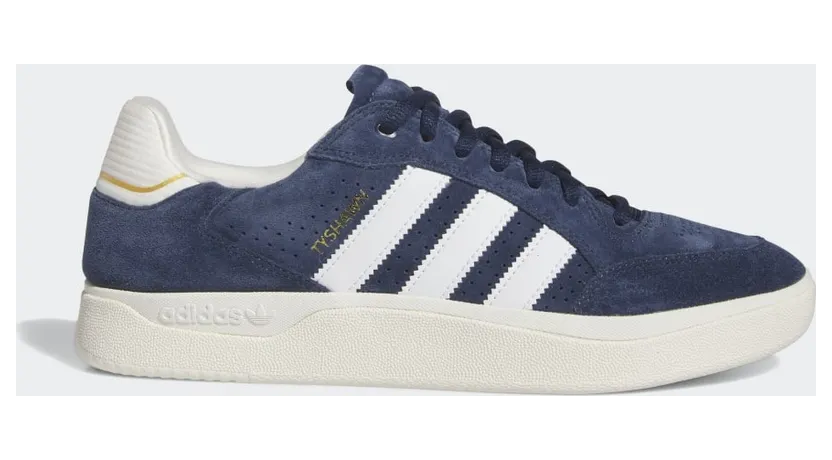 adidas Tyshawn Low Schuh Collegiate Navy / Cloud White / Chalk White (IG5279)