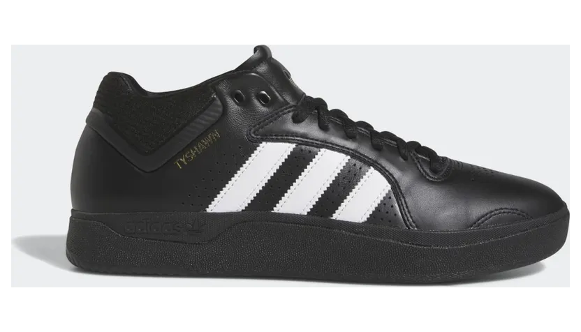 adidas Tyshawn Schuh Core Black / Cloud White / Gold Metallic (IG5270)