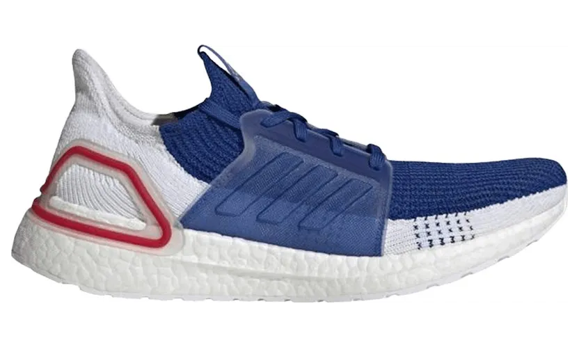 adidas Ultra Boost 19 White Blue (EF1340)
