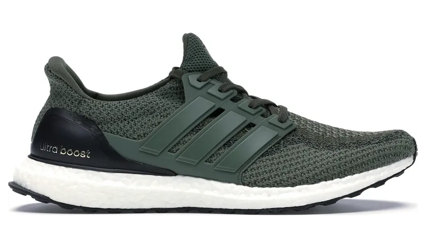adidas Ultra Boost 2.0 Merino Wool Base Green Olive (BB6055)