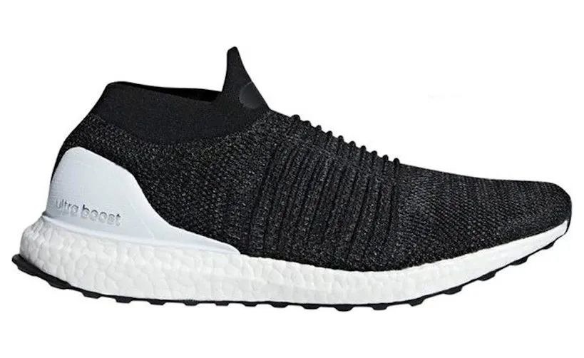 adidas Ultra Boost Laceless Core Black Cloud White (BB6140)