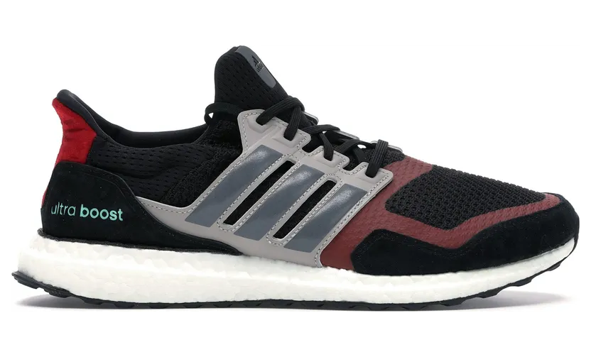adidas Ultra Boost S&L Black Grey Power Red (EF0724)