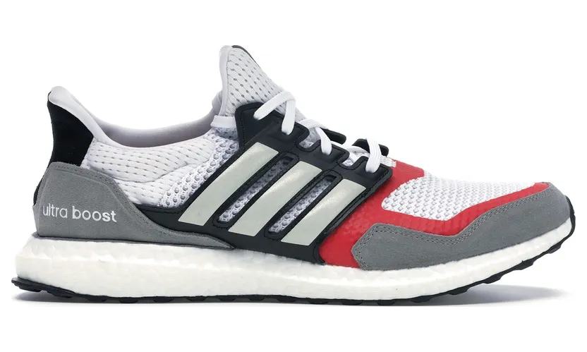 adidas Ultra Boost S&L White Grey Scarlet (EF2027)