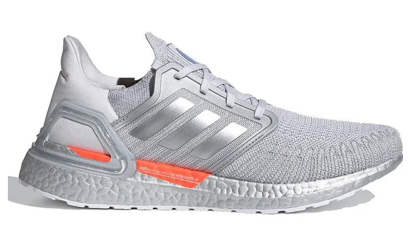 adidas Ultraboost 20 DNA Laufschuh Dash Grey / Silver Metallic / Halo Silver (FX7957)