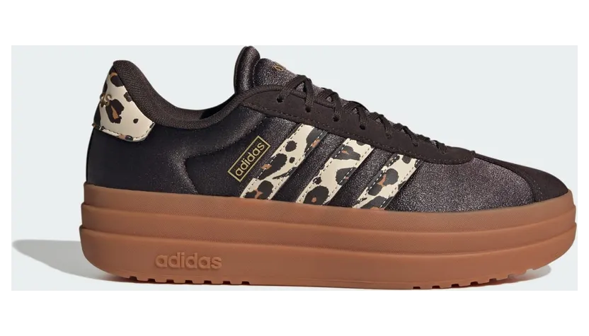 Adidas VL Court Bold “Leopard / Aurora Coffee” (KI3335)