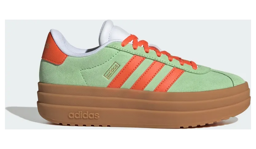 Adidas VL Court Bold Lifestyle Kids Semi Green Spark / Semi Impact Orange / Cloud White (JQ4557)