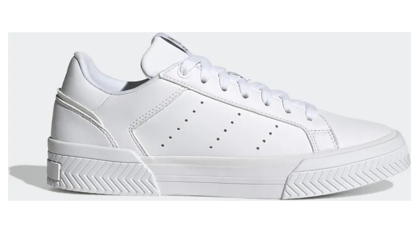 adidas Wmns Court Tourino Footwear White / Footwear White / Silver Metallic (H05280)