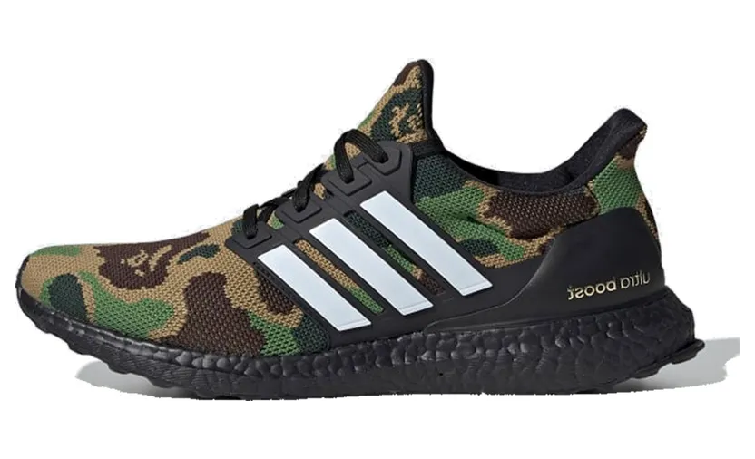 Adidas x A Bathing Ape Green Camo BAPE Ultra Boost (2019) (F35097)