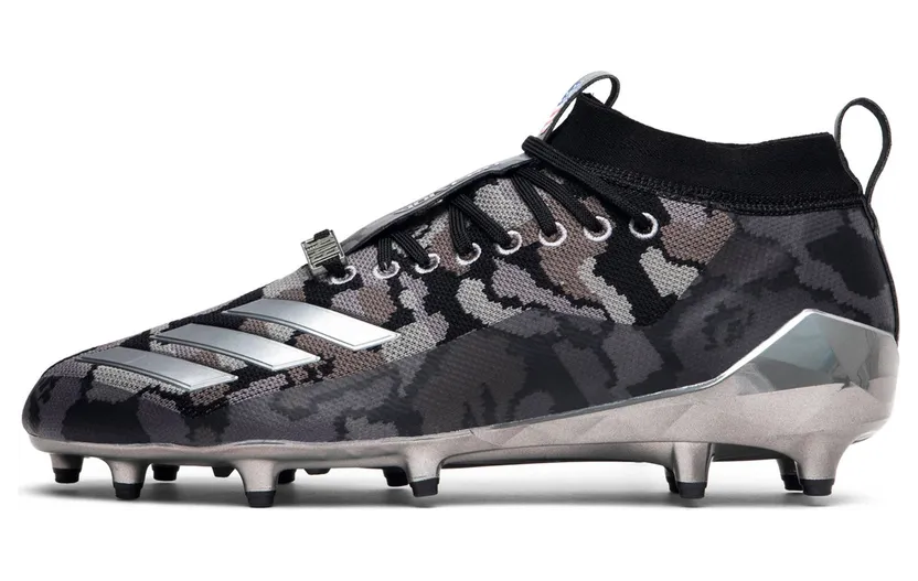 Adidas x A Bathing Ape Grey Camo adiZero 8.0 BAPE Football Cleats (2019) (EE7074)