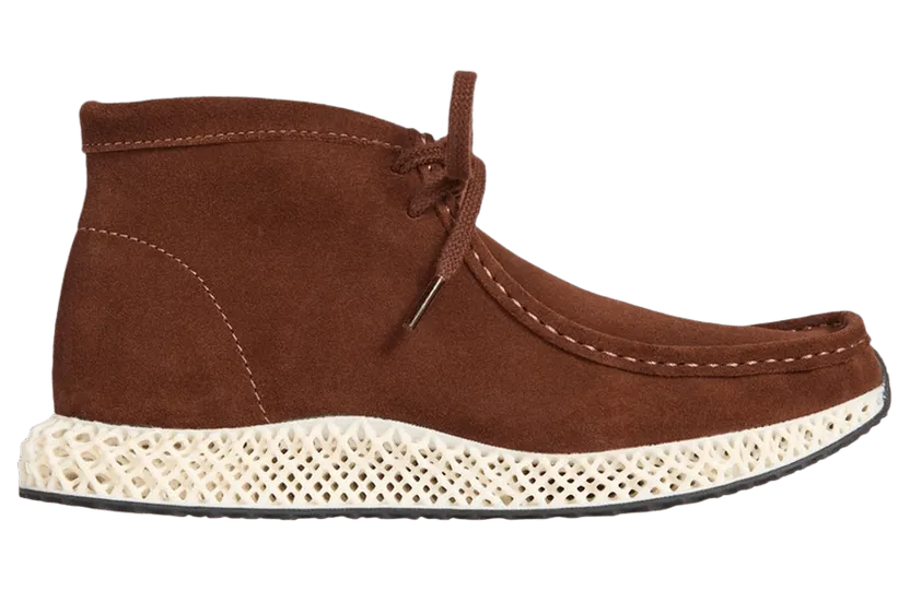 adidas x Clarks Originals 4D Wallabee Mid Ronnie Fieg 8th Street Chestnut (JR6732)