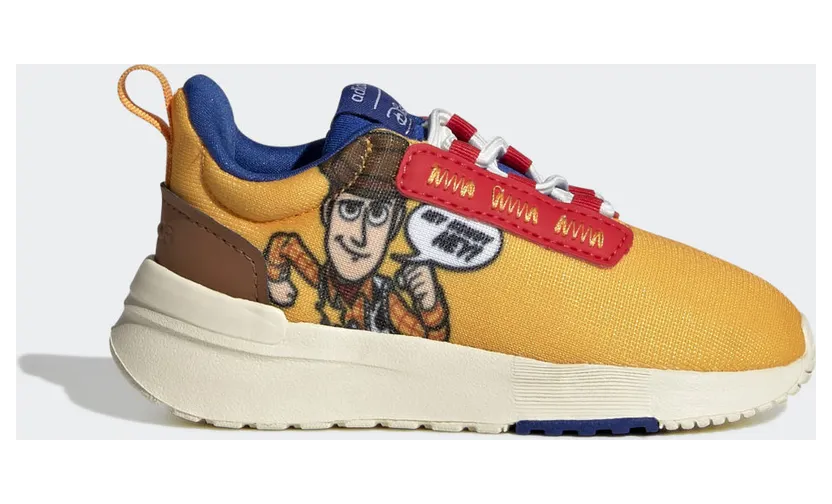 adidas x Disney Racer TR21 Toy Story Woody Schuh Semi Solar Gold / Off White / Royal Blue (GY4450)