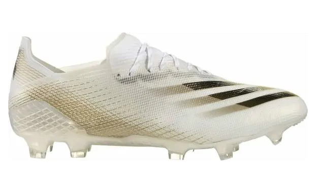 adidas X Ghosted.1 FG White Black Gold (EG8258)