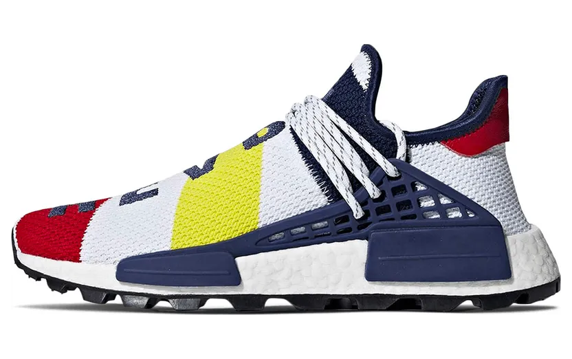Adidas x Pharrell Williams x Billionaire Boys Club BBC NMD Human Race Scarlet Multicolor (BB9544)