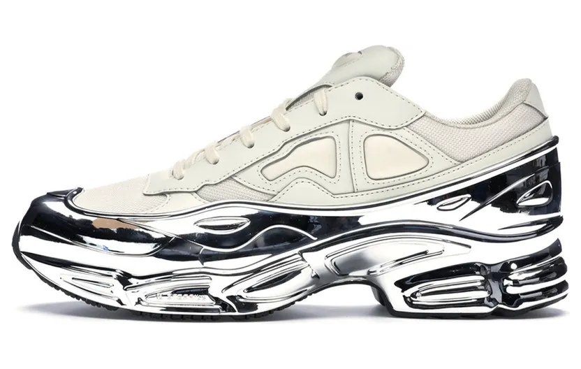 Adidas x Raf Simons Ozweego Crew White Silver (2019) (EE7945)
