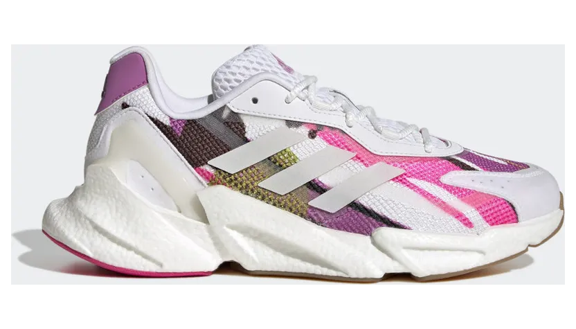adidas X9000L4 x Thebe Magugu Laufschuh Cloud White / Cloud White / Team Shock Pink (HP2119)