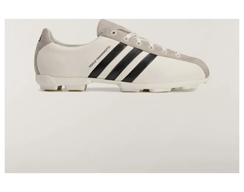 Adidas Y-3 FIELD Sneakers Off White / Black / Light Brown (KI7091)