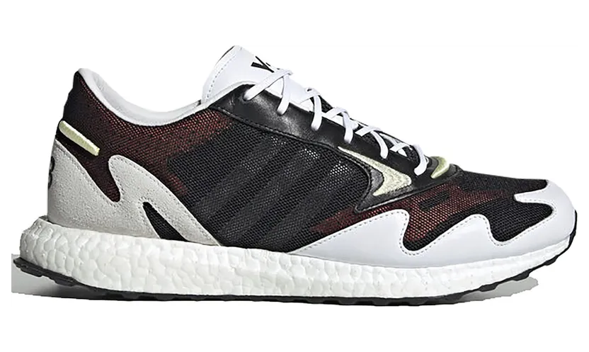 adidas Y-3 RHISU RUN Black / Cloud White / Yellow Tint (FU9180)