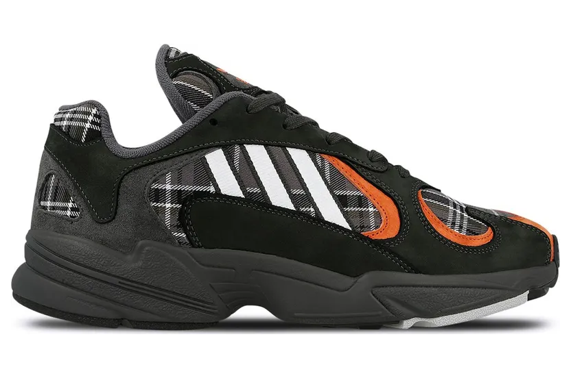 adidas Yung-1 Orange Plaid (EF3967)