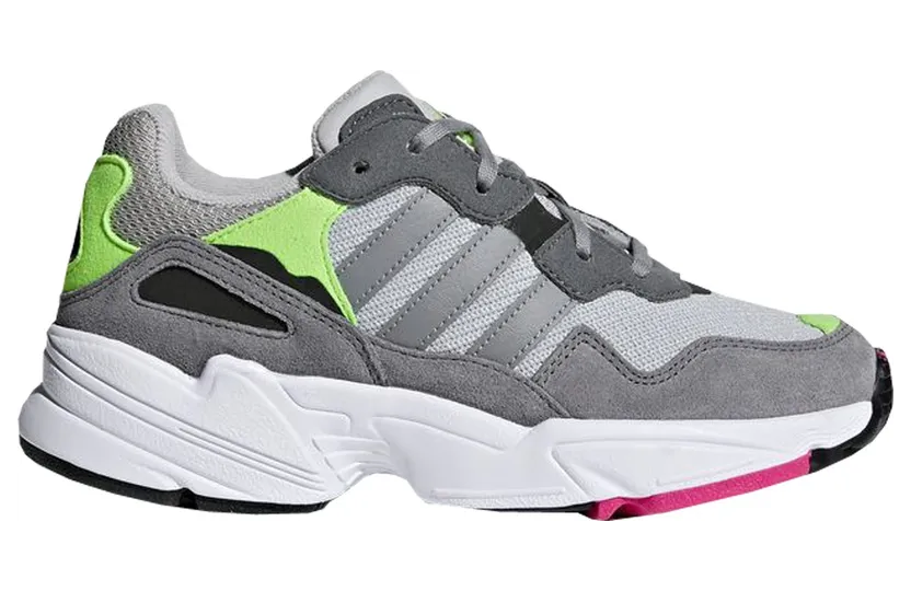 adidas Yung-96 Grey Shock Pink (Youth)