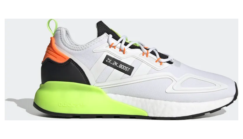adidas ZX 2K Boost Schuh Cloud White / Core Black / Cloud White (GV7380)