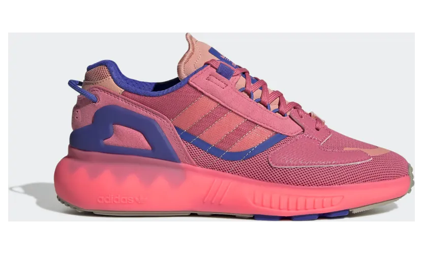 adidas ZX 5K BOOST Schuh Hazy Rose / Ambient Blush / Sonic Ink (GZ7876)