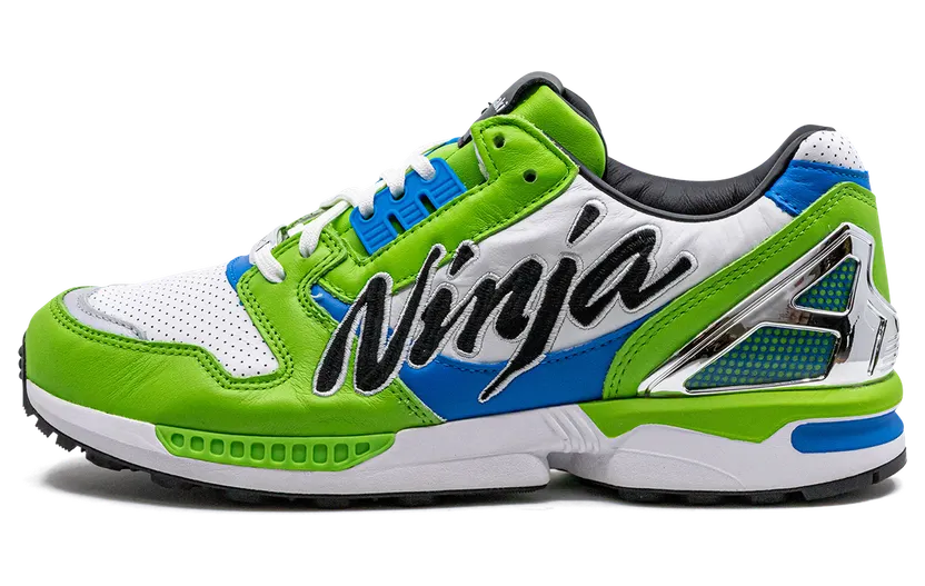 adidas ZX 8000 Kawasaki Semi Solar Green / Semi Solar Green / Bright Blue (GW3358)