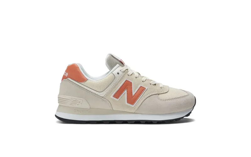 New Balance 574 Calm Taupe Orange (WL574VK2)