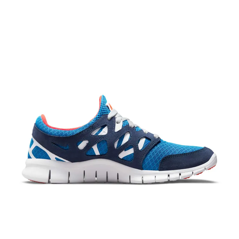 Nike Free Run 2 Light Photo Blue Orange (537732-403)