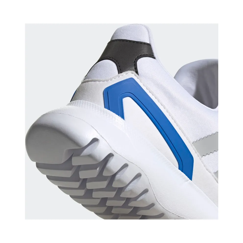 Adidas Flex J ‘White Glow Blue’ Cloud White/Grey Two/Glow Blue (FX5321)
