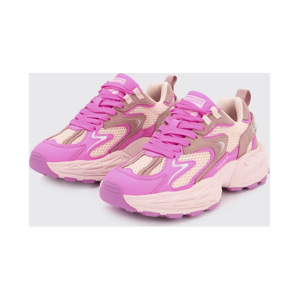 Plein Sport Pulse X Mesh and Leather Pink (SAFSUSC0931STE003N87)