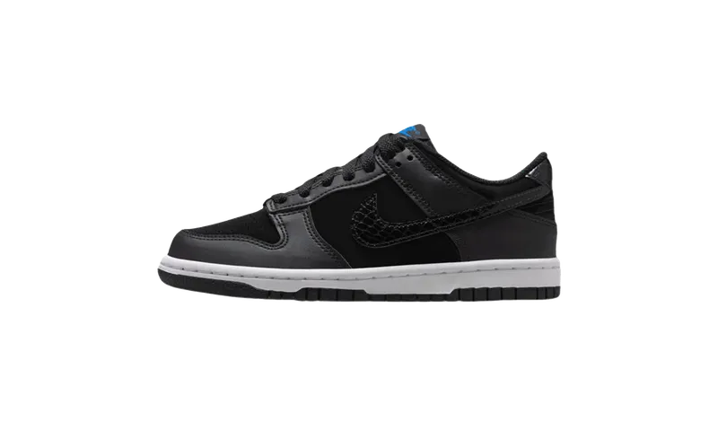 Nike Dunk Low SE GS “Black Croc” (FV7472-001)