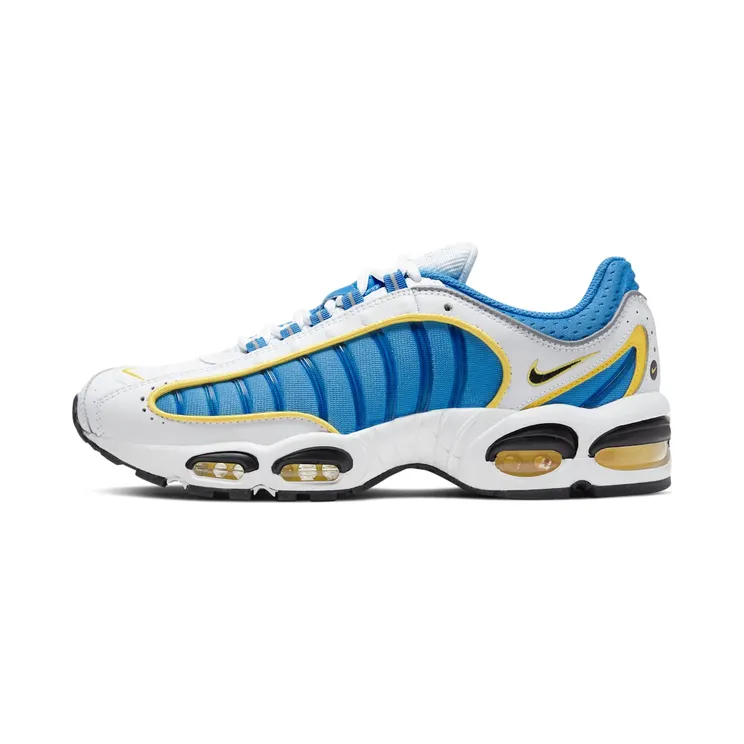Nike Air Max Tailwind IV “White / Speed Yellow / Light Photo Blue” (CD0456-100)