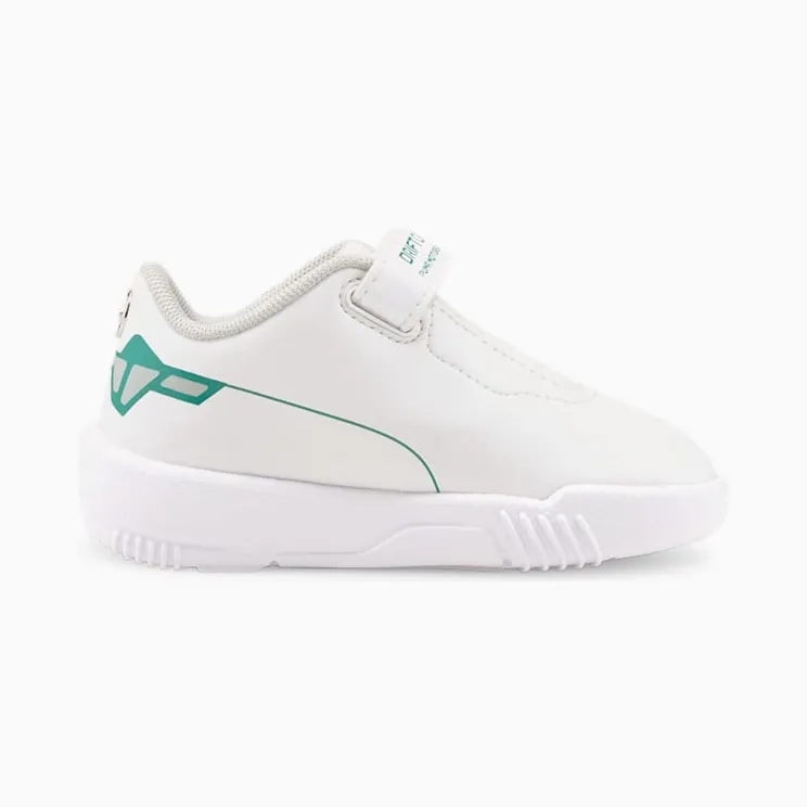 Puma Mercedes F1 Drift Cat Delta motorsportschoenen baby’s Wit/Groen (306922-03)