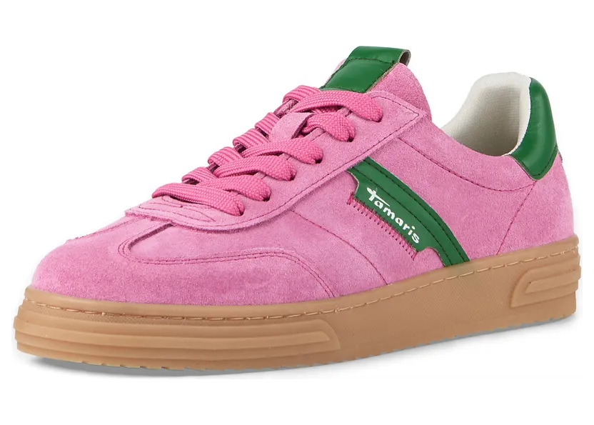 Tamaris sneaker Groen / Lichtroze (1-23788-42-5A1)