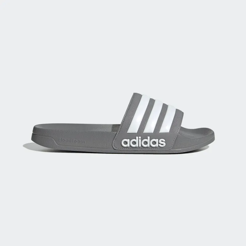 Adidas Adilette Shower Slides Grey Three / Cloud White / Grey Three (GY1891)
