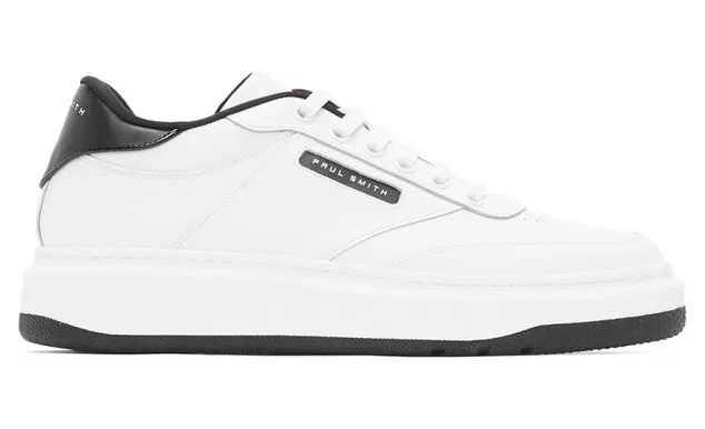 Paul Smith White and Black Hackney Sneakers (M1S-HAC02-APCLF)